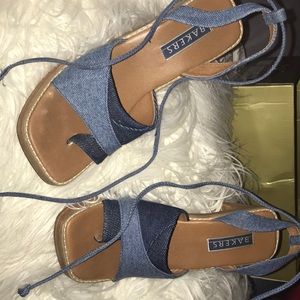 Bakers - Cute Denim Heels